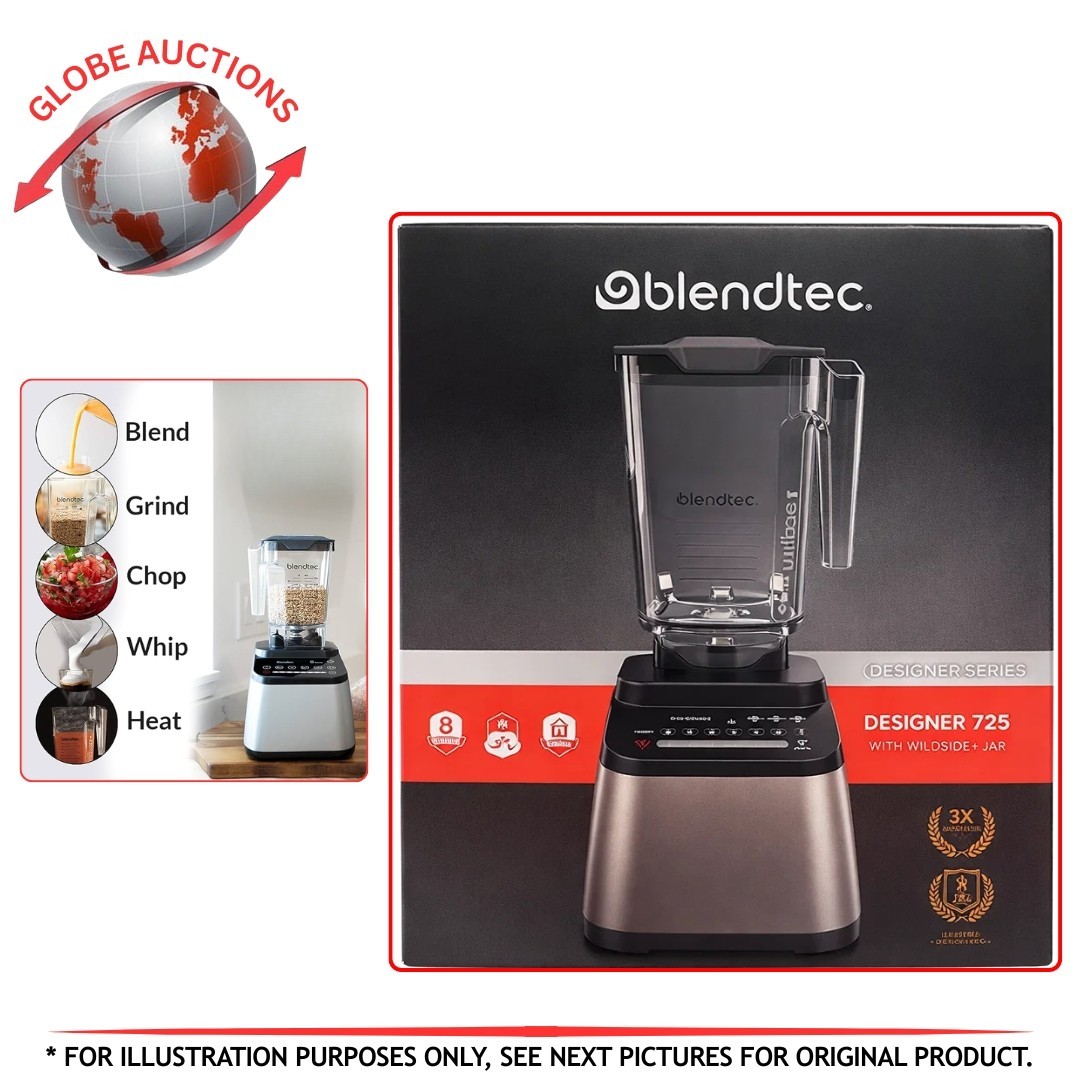 BLENDTEC 1800-W DESIGNER-725 BLENDER WITH WILDSIDE+ JAR (CTB