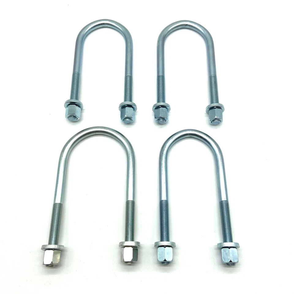 Fits Jeep CJ 76-86 Front Axle Leaf Spring U-Bolts Dana 30 CJ5 CJ7 CJ8 - Image 3 of 4