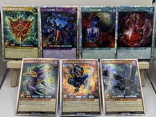 Rush Duel Holo Millennium Shield Barrel Dragon Lot x7 Cards Fan Art
