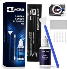 Camera Cleaning Kit 16mm APS-C Frame Sensor Cleaning Swab 8 20ml Sensor