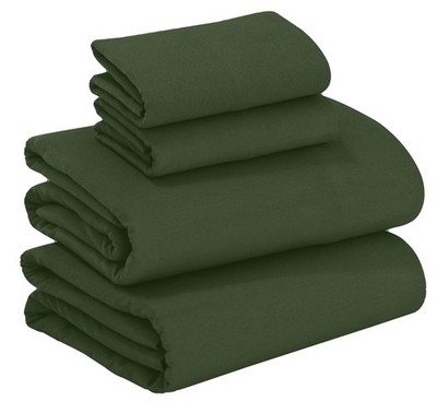 100% Cotton Flannel Sheet Set Deep Pockets Breathable Warm 170 GSM Cozy Soft