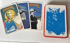 Top Trumps Horror Dracula Original Dubreq - 1970s Original - Rare Set Blue Bat