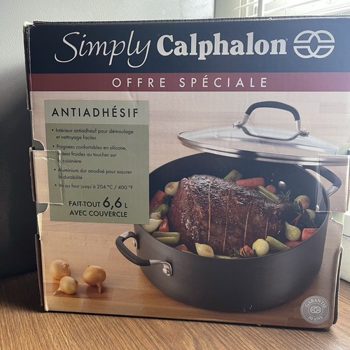 CAPHALON NONSTICK 7QT. Dutch Oven And Cover New In Open Box