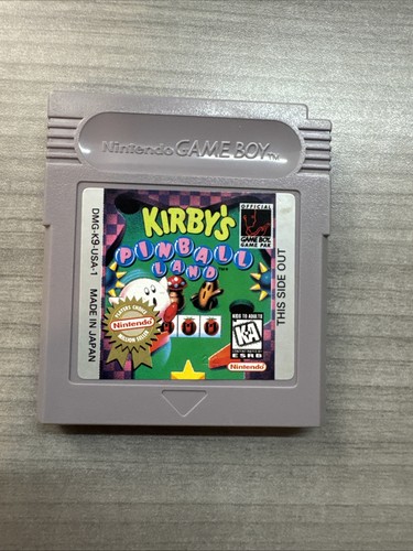 Kirby's Pinball Land Nintendo Game Boy Tested