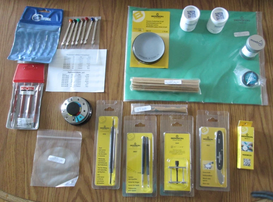 Lote de Herramientas y Accesorios Artesanales Joyería Reloj - Todos NUEVO Foto 2 de 3