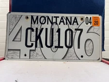 BLACKFOOT CHALLENGE INC.  MONTANA LICENSE PLATE