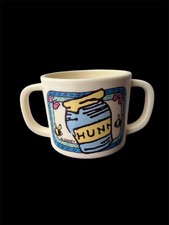 Vintage Disney Winnie The Pooh Honey Plastic Childs Sippy Cup MISSING LID