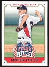 2015 Panini USA Stars & Stripes Jameson Taillon #49 18U National Team