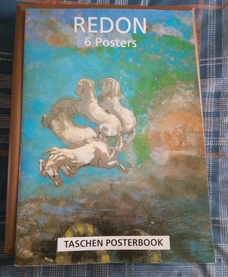 Redon 6 Posters Taschen Posterbook 1995 Rare