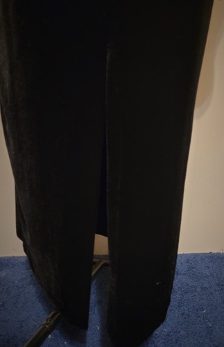 Size 14 Black Purple Sleeveless Long Dress Wedding Prom Formal Gown - Picture 4 of 12