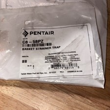 Pentair Basket Strainer Trap C8-58PZ NEW!