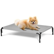 Elevated Dog Bed for Outdoor, Medium Raised Dogs Cot for Training, Cooling Pe...