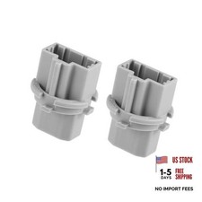 2pcs Turn Signal Light Bulb Socket Front Tail Light Lamp Blinker Holder Base