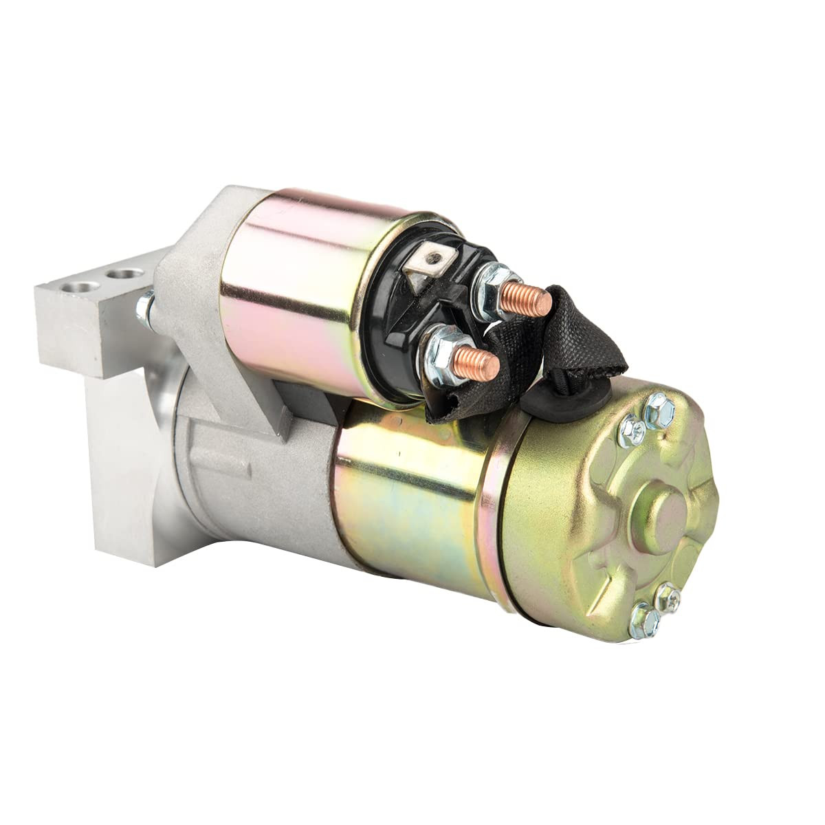 Starter Compatible with Chevy 350/454 Black 153 168 Tooth 19695,High Torque M...