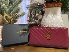Master YSL women wallet long