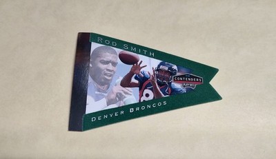 Rod Smith 1998 Playoff Contenders - Pennants Green Felt #31 Denver Broncos