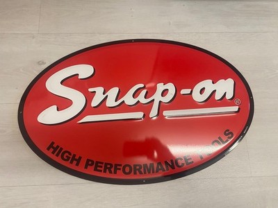 Snap On Tools Blechschild Hochleistungswerkzeuge Made in USA Stout Sign Co 