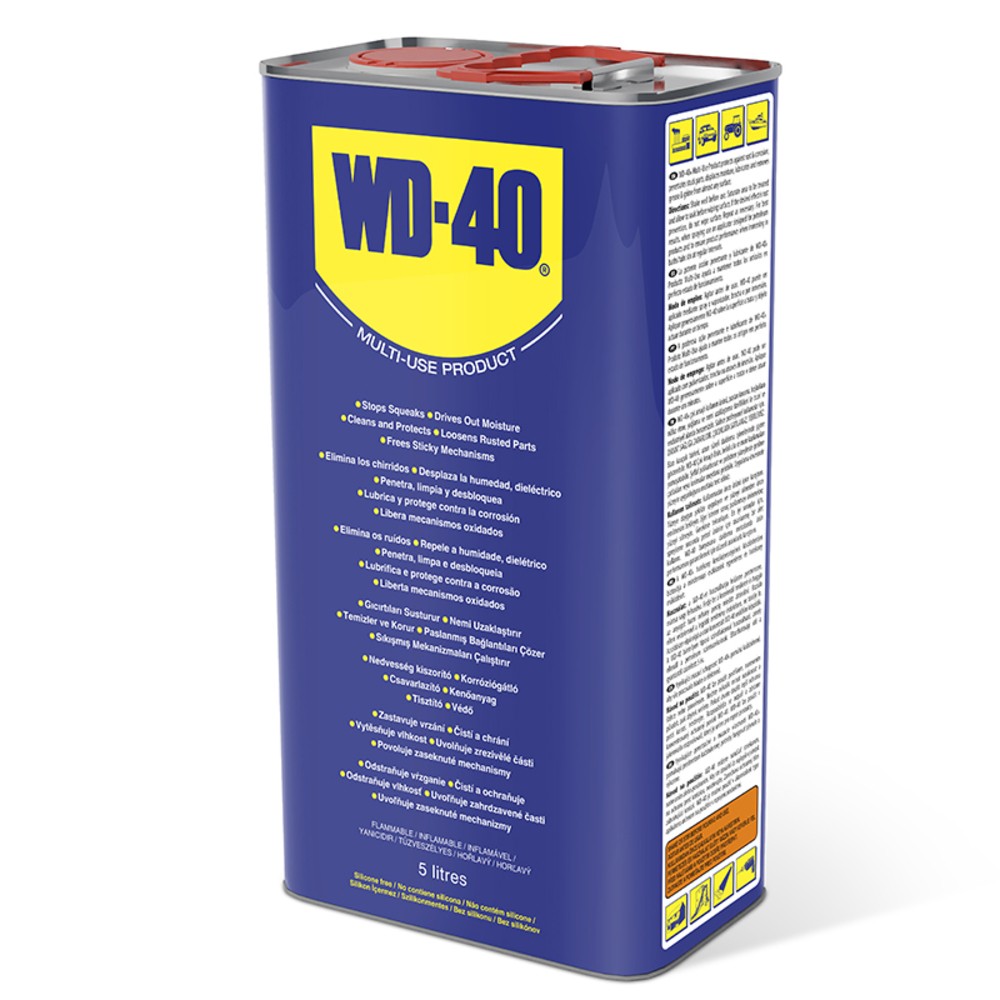 WD-40 Multi-Use Product Lubricant Spray, 5L Refill, Commercial & Fleet Use | WD-40 5 Litre Lubricant Refill, Decant Into Spray Applicators, Suitable For All Commercial & Fleet Maintenance Operations - Image 11