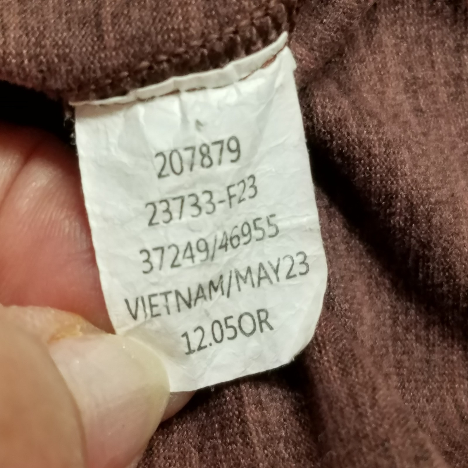 REI Co-op Midweight Base Layer Men's Size L  Rust Pullover Shirt Crew Neck