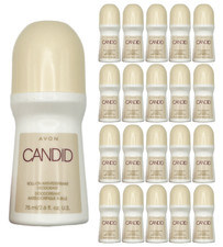 Avon Candid Anti-Perspirant Deodorant 2.6 oz Roll-On 20 Pack 