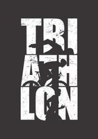 Triathlon Notizbuch A5 Softcover 120 Linierte Seiten, Trainingsheft, Tagebuch