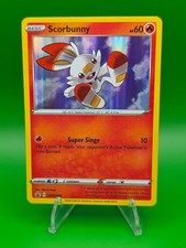 2019 Pokemon Scorbunny SWSH002 Sword Shield Black Star Promo Holo