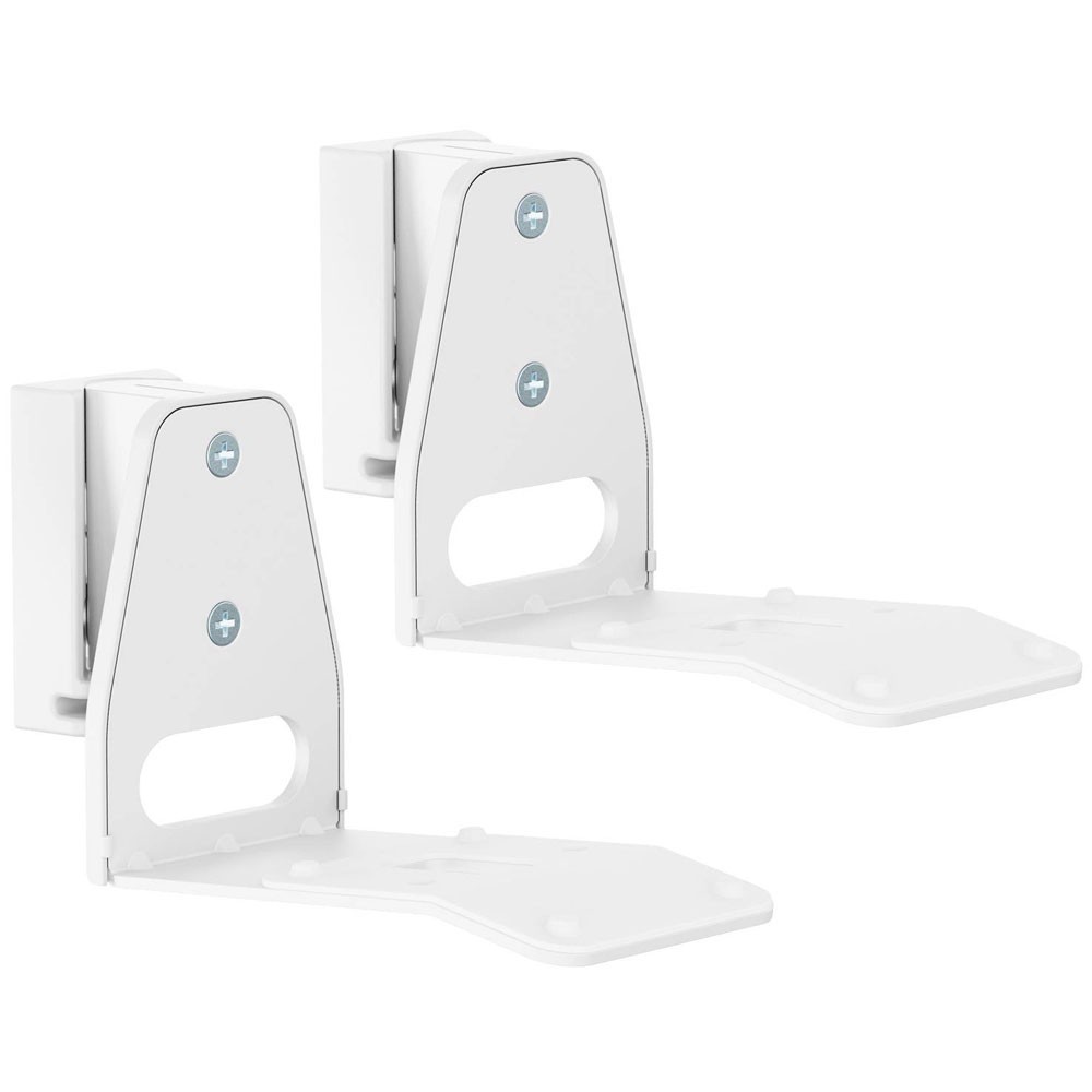 My Wall Speaker wall mount Tiltable Rotatable White 2 pcs