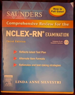 Saunders Comprehensive Review for the NCLEX-RN Examination 2005 Ed. Silvestri VG