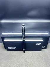 Montblanc Starwalker Ballpoint Pen check Black Body + Silver Clip I Black Ink