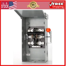 100A Generator Transfer Switch 24000W 120/240V Double-Throw Safety NEMA 3R