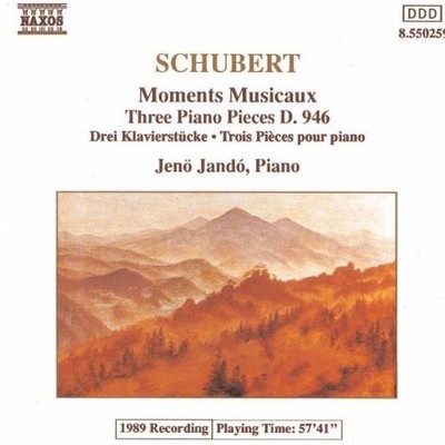 Jando,Jeno Moments Musicaux, Allegretto (Jando) (CD) Album