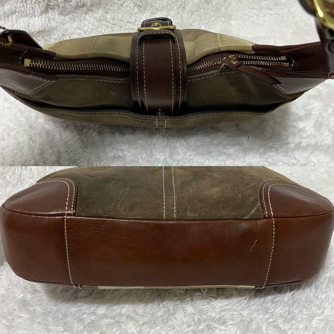 COACH Hobo Hampton Mosaic Patchwork Shoulder Bag … - image 4