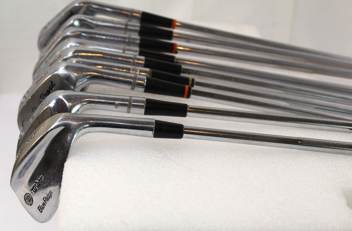 Vintage Wilson Sam Sneed Blue Ridge Iron Golf Club Set RH