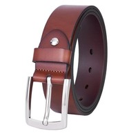 Herren GüRtel LedergüRtel JeansgüRtel Echtleder Alltag Geschenkbox 125Cm 3,8Cm