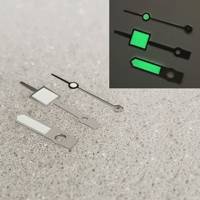 Green Luminous Watch Hands Pointer Needle Hands for NH35/NH36 Movement Parts