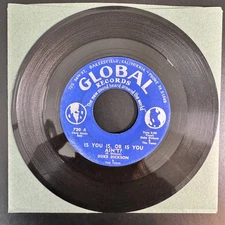 DUKE DICKSON & TEENS "Is You Is, Or Is You Ain't?" 1959 Rockabilly 45rpm - VG+