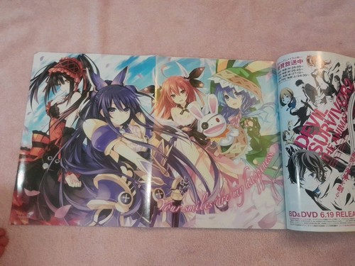 Newtype Magazine July 2013 Japanese Language The Moving Pictures Poster Anime - Picture 16 of 19