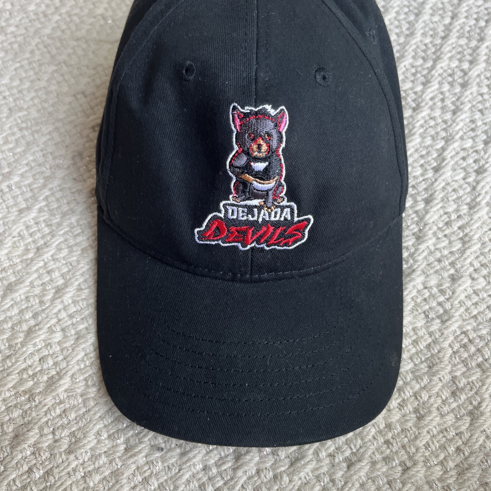 Dejada Devils cotton Strapback Baseball Hat Cap A… - image 3