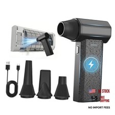 Compressed Air Duster, 110000RPM Electric Air Duster 240-Min Max Runtime