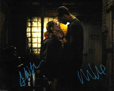 * MAIKA MONROE & TYRIQ WITHERS * signed 8x10 photo * REMINDERS OF HIM * COA *
