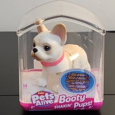 Zuru Pets Alive Booty Shakin' Pups FRENCH BULLDOG Interactive Toy Figure NEW
