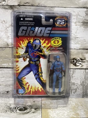 GI Joe 25th Anniversary Cobra Leader ''Cobra Commander'' 2008 With Star Case