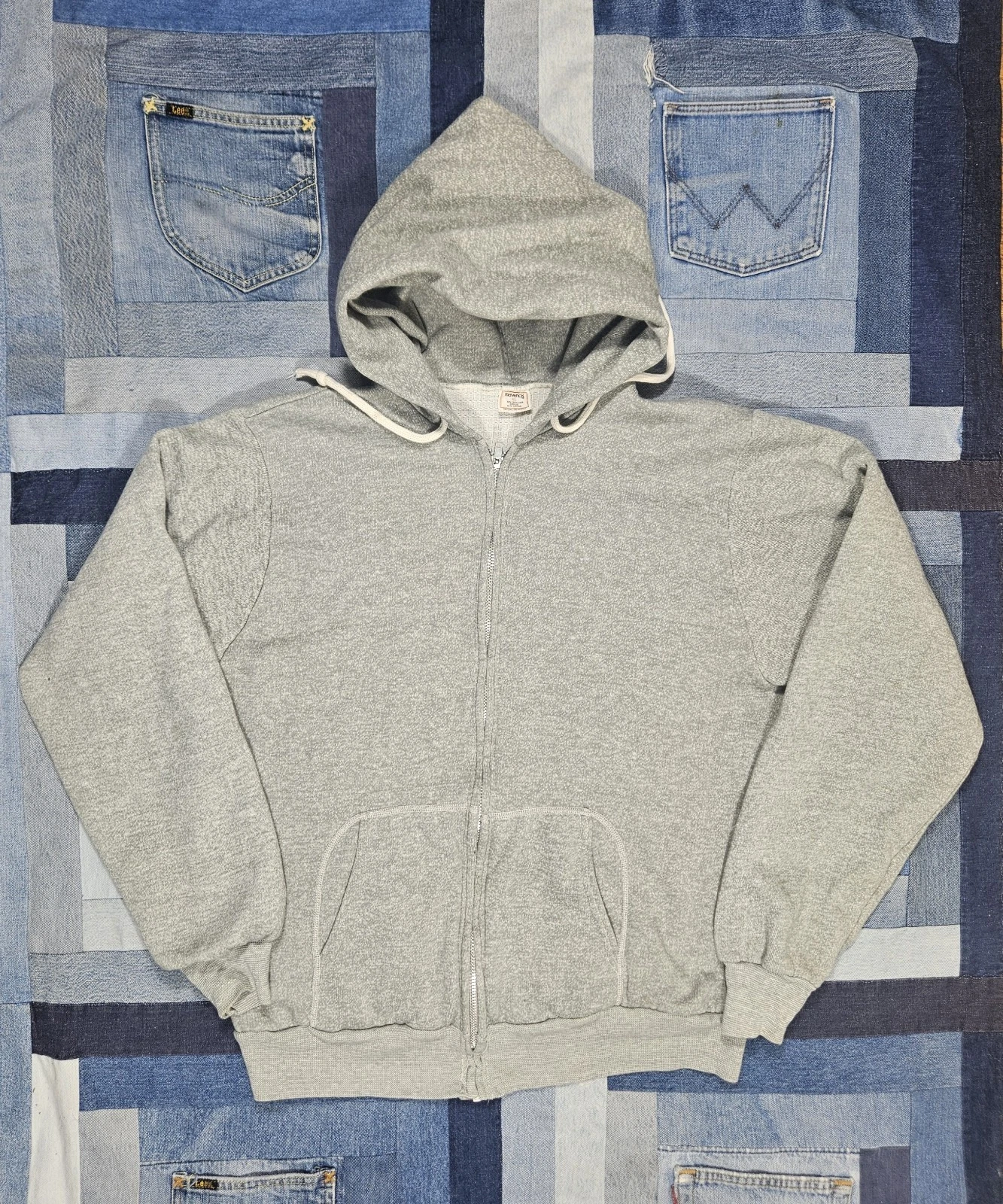 70s Maverick Waffle Knit Talon Zip Up Hoodie
Opens in a new window or tab