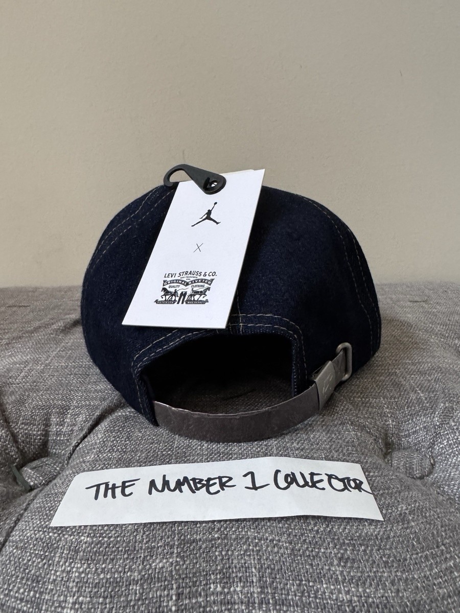 NEW* LEVI'S x JORDAN DENIM WINGS CAP - nike air 3 dad hat leather
