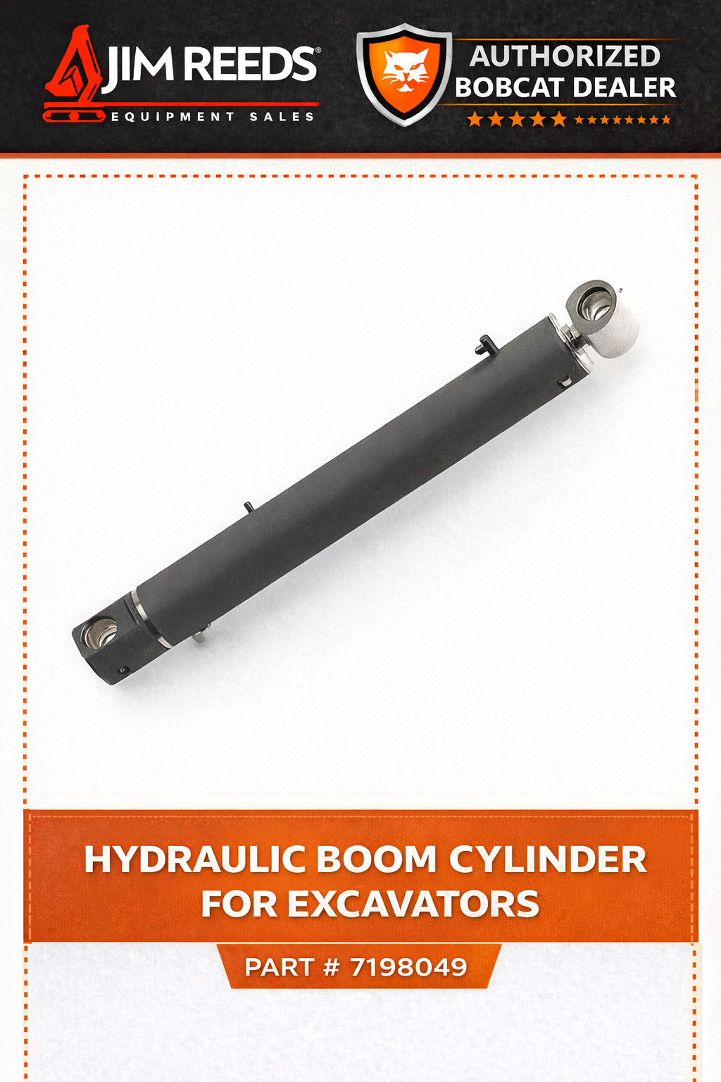 Bobcat Hydraulic Boom Cylinder Excavator E50 E55 7198049