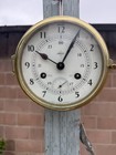 Vintage Swift Nautical Chiming Ship Clock 8 Day