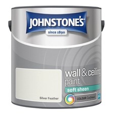 Johnstones Wall Ceiling Soft Sheen Emulsion Paint 2.5 Litres - ALL COLOURS 