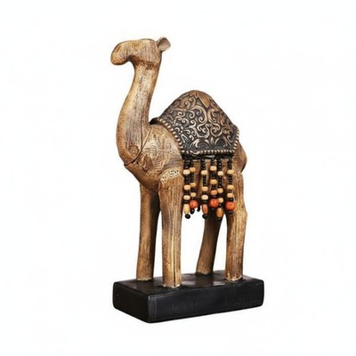 3 Stück Resin Kamel Figur lebendige Details für TV Ständer, Wohnzimmer