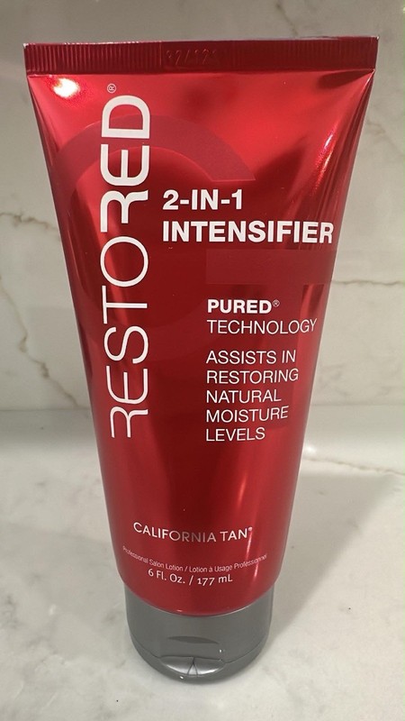California Tan Restored 2-in-1 Intensifier Tanning Lotion 6 fl oz Hydrating
