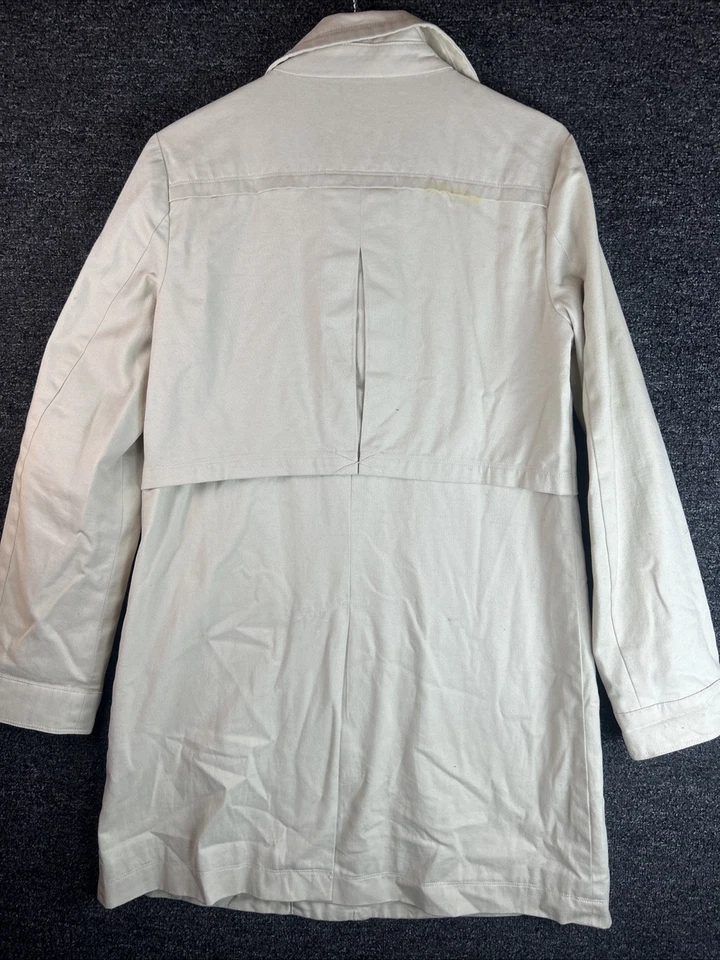 Gabardina utilitaria de algodón orgánico granate Hill talla 04 Preppy Foto 4 de 4